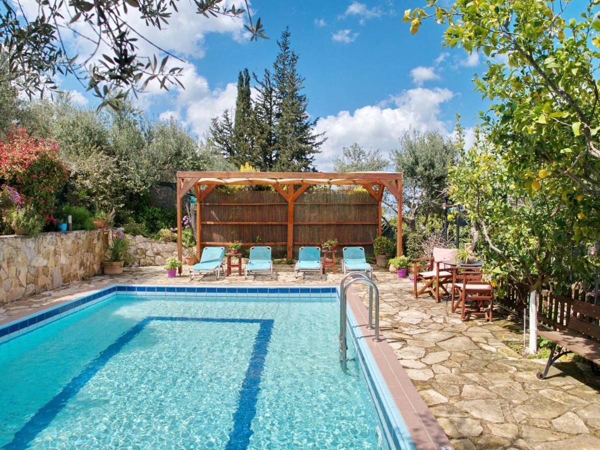 Villa Toula With Pool Nr Armeni Crete Makhairoí Exterior photo