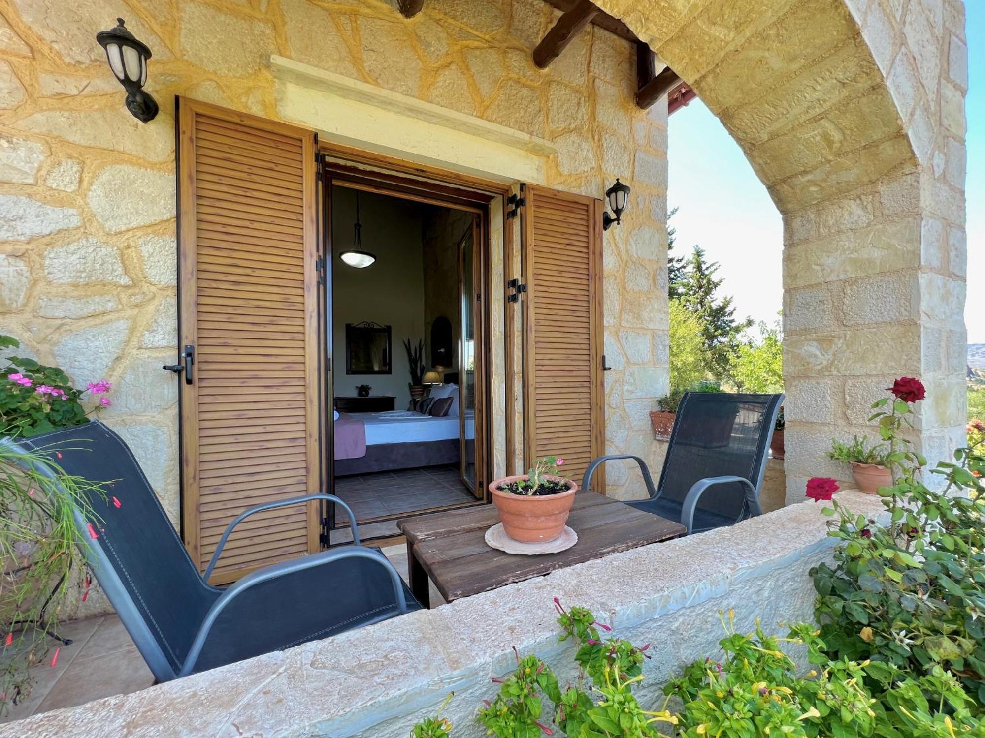 Villa Toula With Pool Nr Armeni Crete Makhairoí Exterior photo